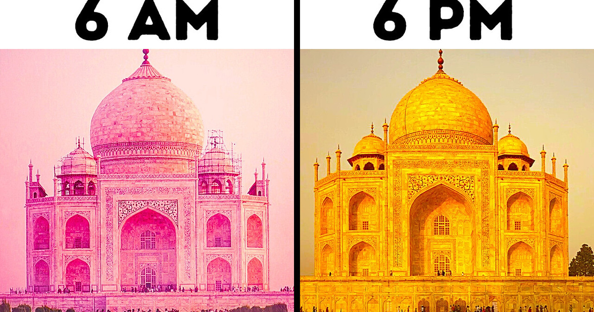 The Taj Mahal Changes Its Color + 6 Secrets of New World