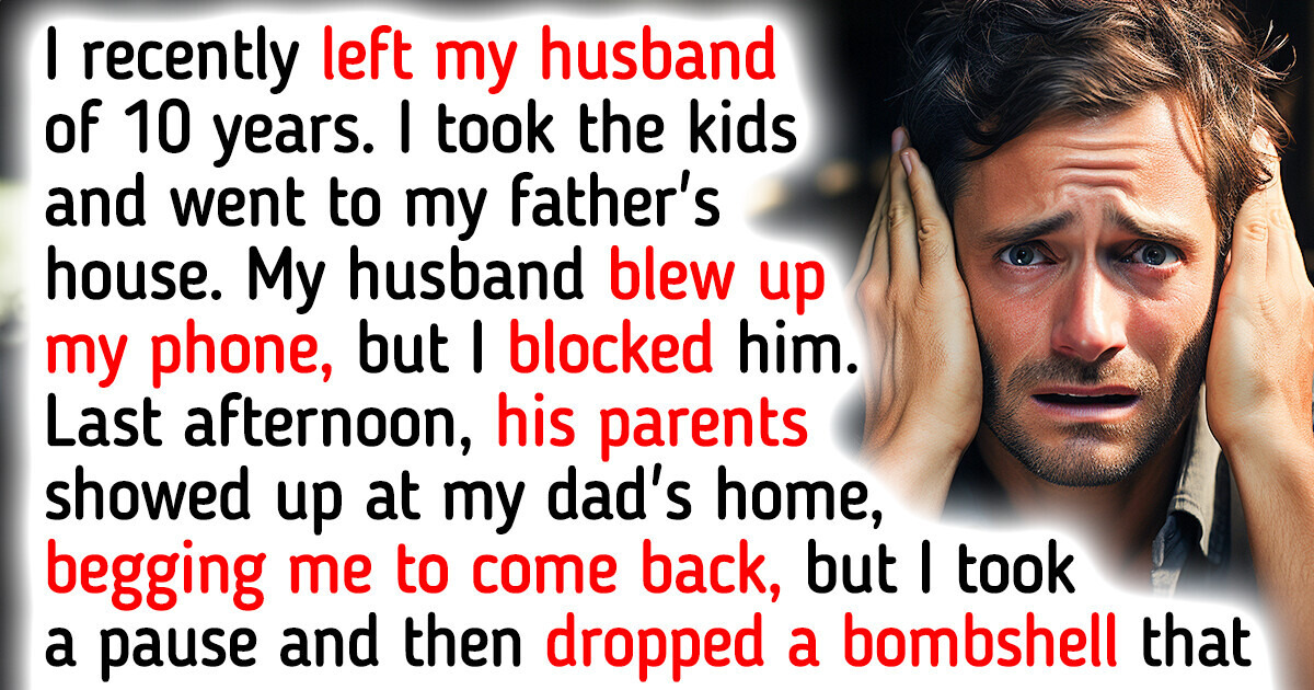 My In-Laws Begged Me to Get Back to Their Son, but I Told Them the Embarrassing Truth About Him My In-Laws Begged Me to Get Back to Their Son, but I Told Them the Embarrassing Truth About Him