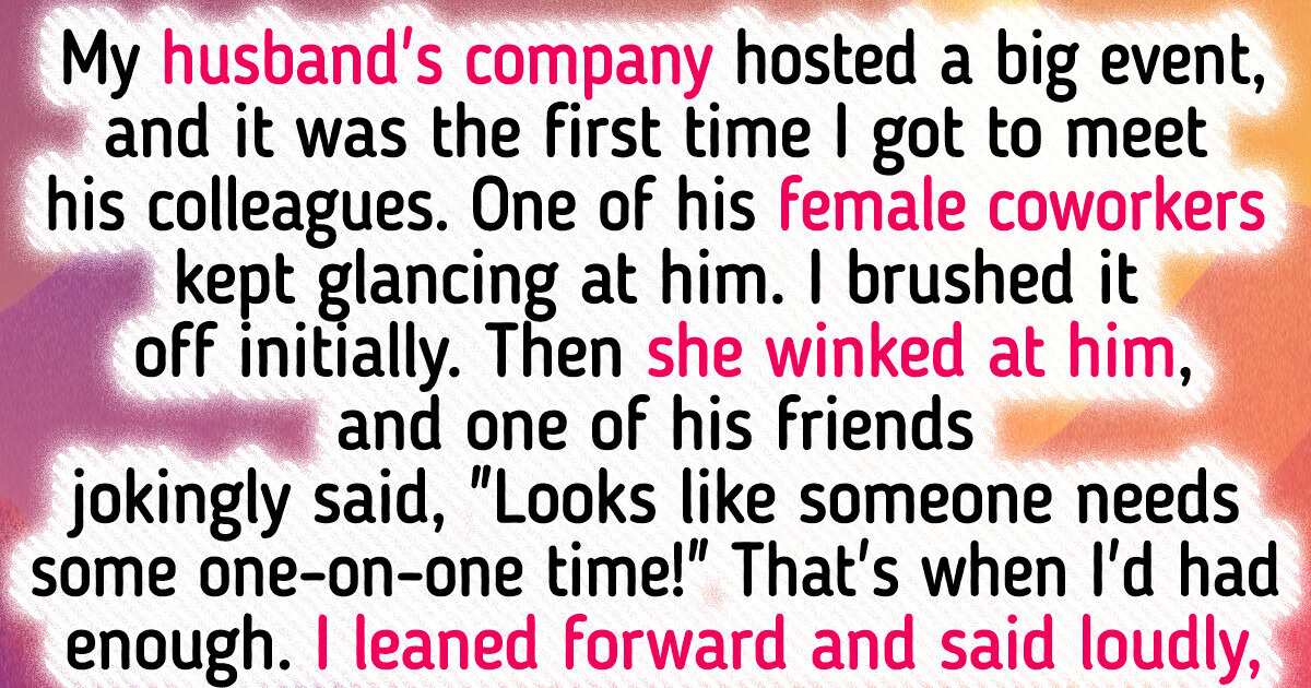 My Husband’s Colleague Was Shamelessly Flirting With Him in Front of Me My Husband’s Colleague Was Shamelessly Flirting With Him in Front of Me