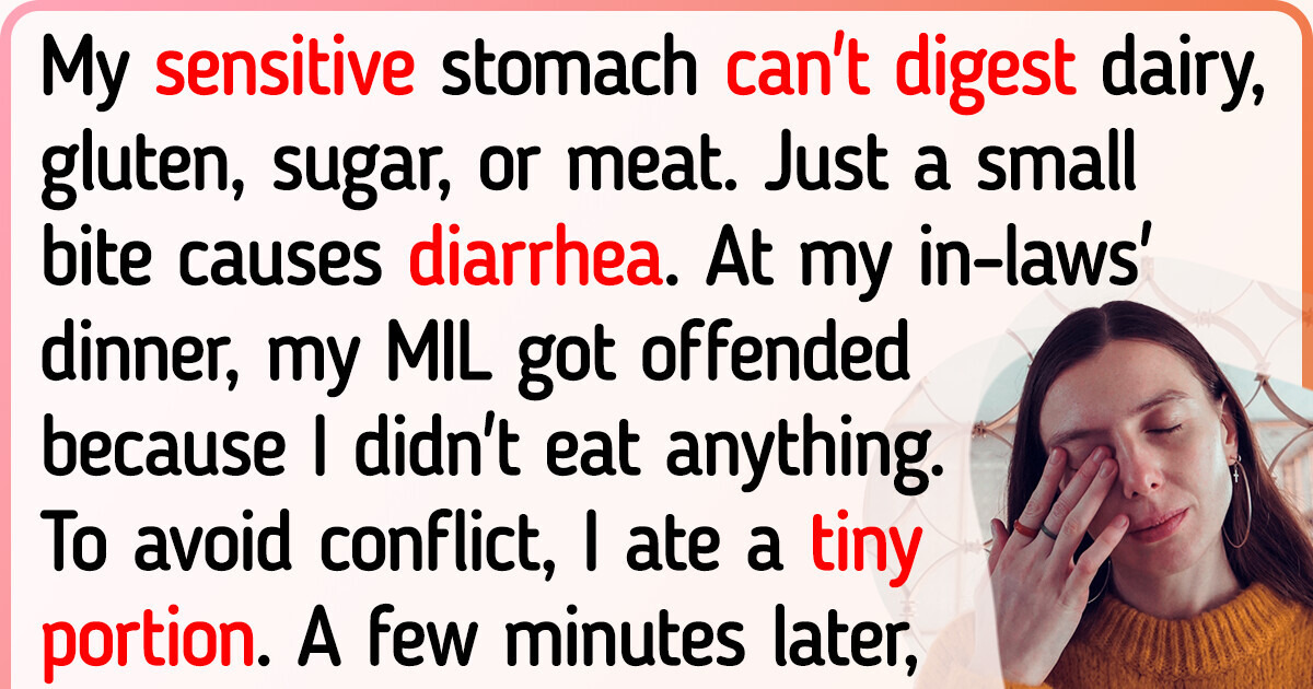 My In-Laws Forced Me to Eat The Food I Can’t Digest — I Ended Up Embarrassing Myself My In-Laws Forced Me to Eat The Food I Can’t Digest — I Ended Up Embarrassing Myself