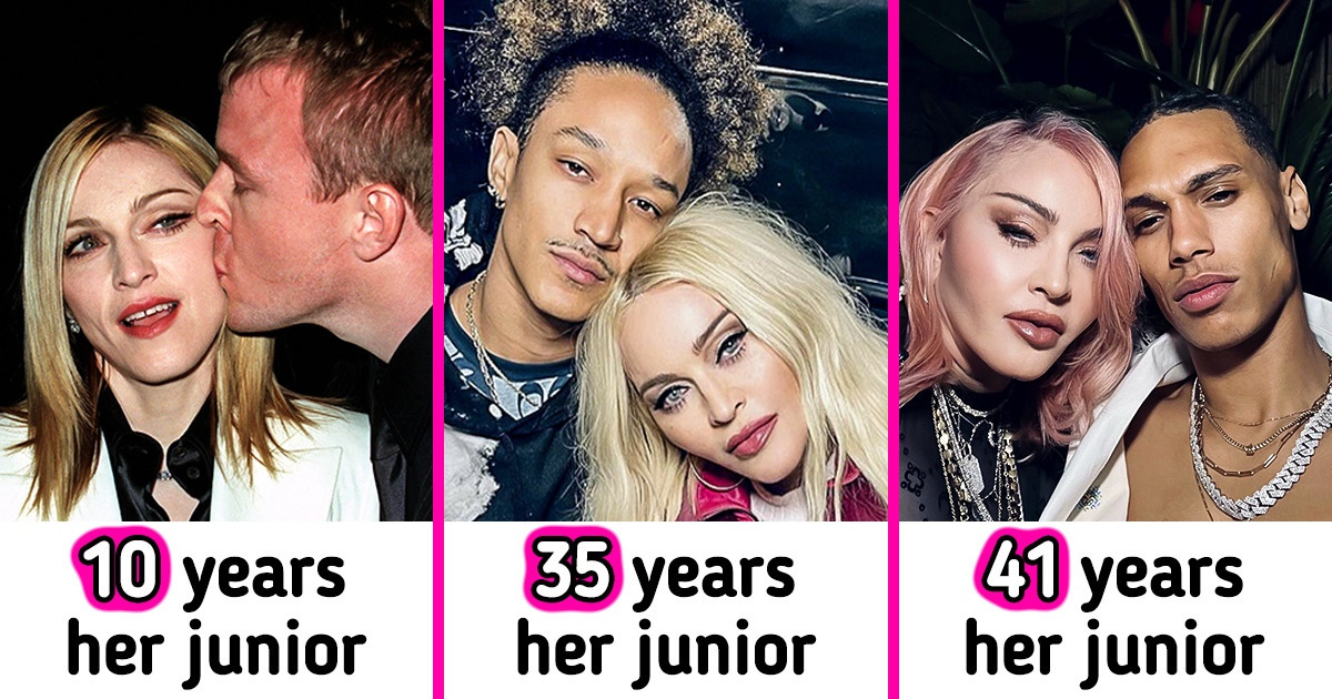 8 Famous Women Who Often Date Younger Men and Dare to Defy Social Stereotypes