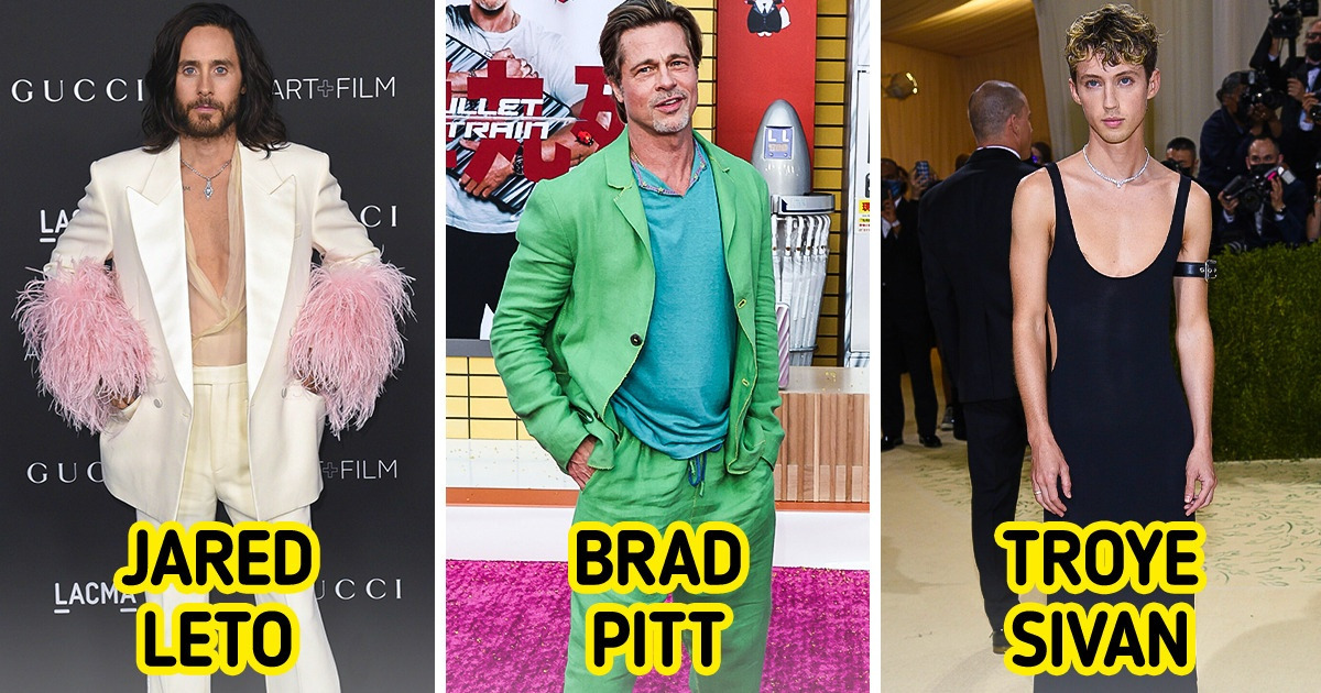 10+ Celebrities Who Ditched the Classic Suit and Went for a Modern Look on the Red Carpet