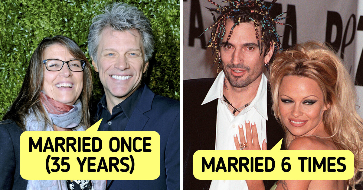 Celebrity Marriages: A Look at Stars Who Said "I Do" Once Vs. Those Who've Walked the Aisle Multiple Times Celebrity Marriages: A Look at Stars Who Said "I Do" Once Vs. Those Who've Walked the Aisle Multiple Times