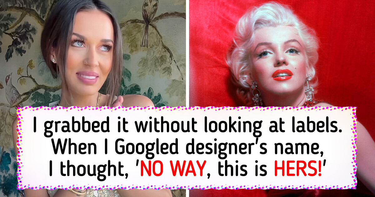 Woman Stunned to Discover Her $15 Thrift Store Dress Might Be Worth Millions Woman Stunned to Discover Her $15 Thrift Store Dress Might Be Worth Millions