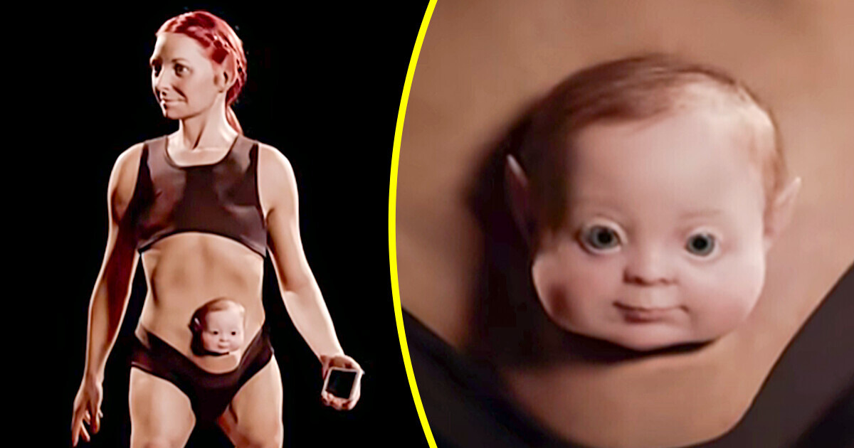Scientists Revealed How the Ideal Pregnancy Body May Look in the Future (Hint: She Has No Breasts)