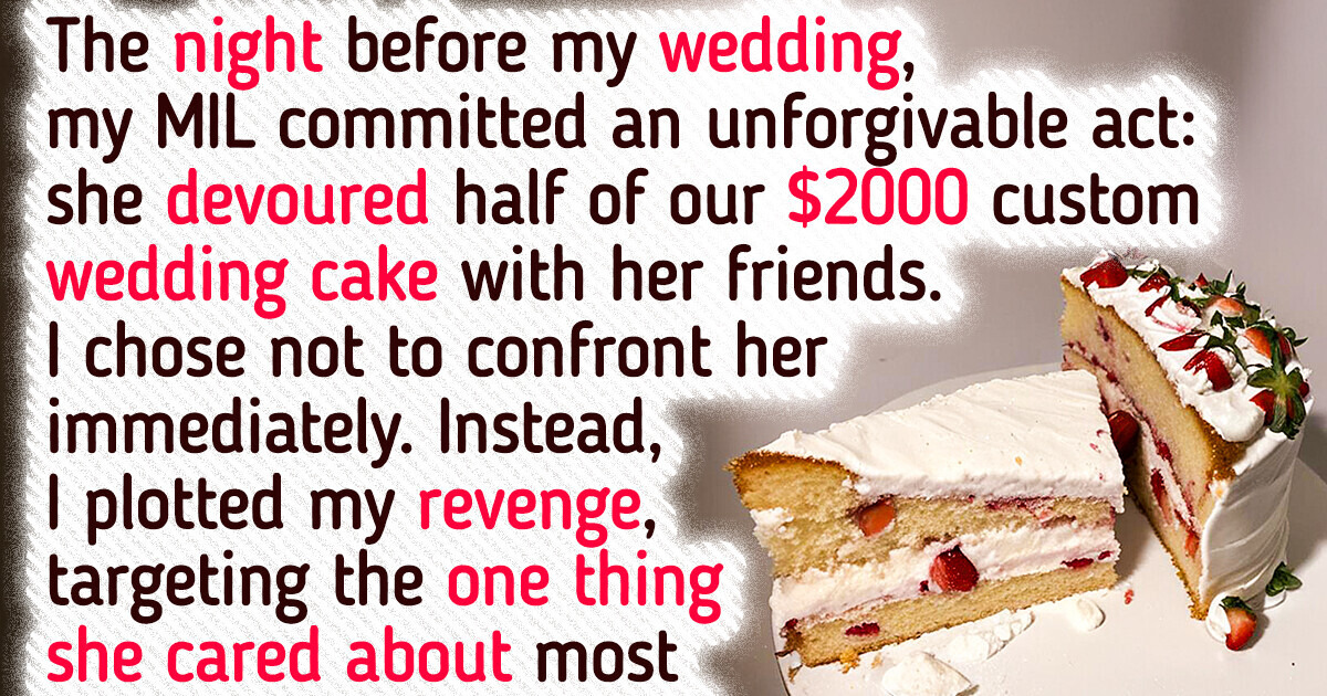 My Mother-in-Law Devoured Our $2000 Wedding Cake, So I Iced Her With Sweet Revenge My Mother-in-Law Devoured Our $2000 Wedding Cake, So I Iced Her With Sweet Revenge