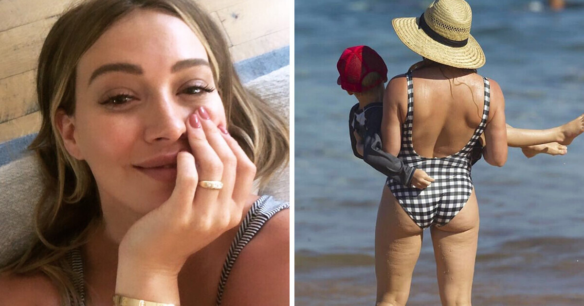 Hilary Duff Shares a Photo and Her Words on Body Shaming Go VIRAL: “Well, I Have Flaws, And?”