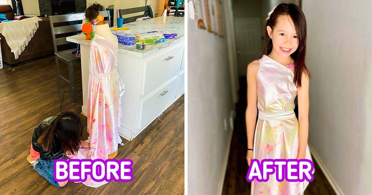 A 9-Year-Old Went Viral on TikTok by Making Unique Outfits That Even Fashion Designers Admire