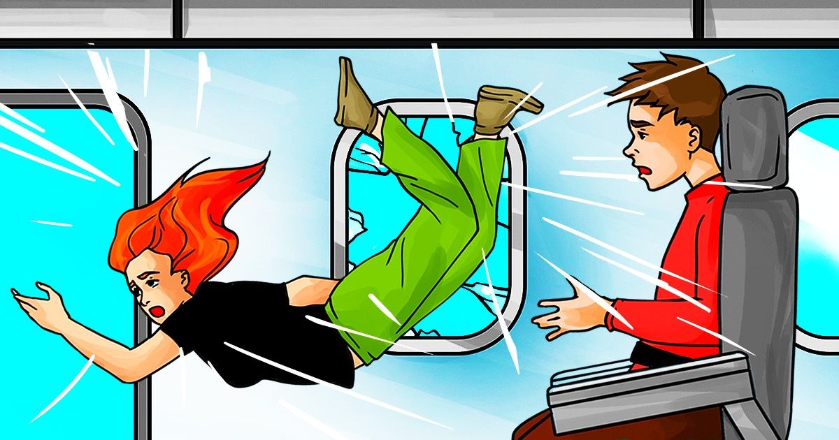 What Would Happen If a Plane Window Blew Off During a Flight