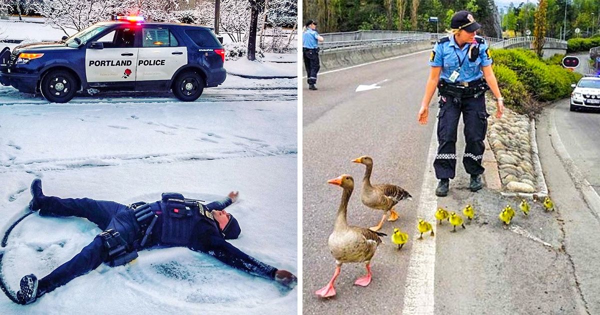 23 Times We Wanted to Arrest the Police for Being Too Cool
