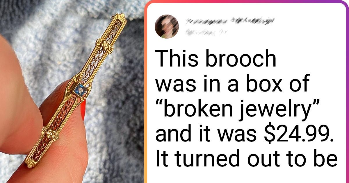 25+ Awesome Things That People Found at Flea Markets