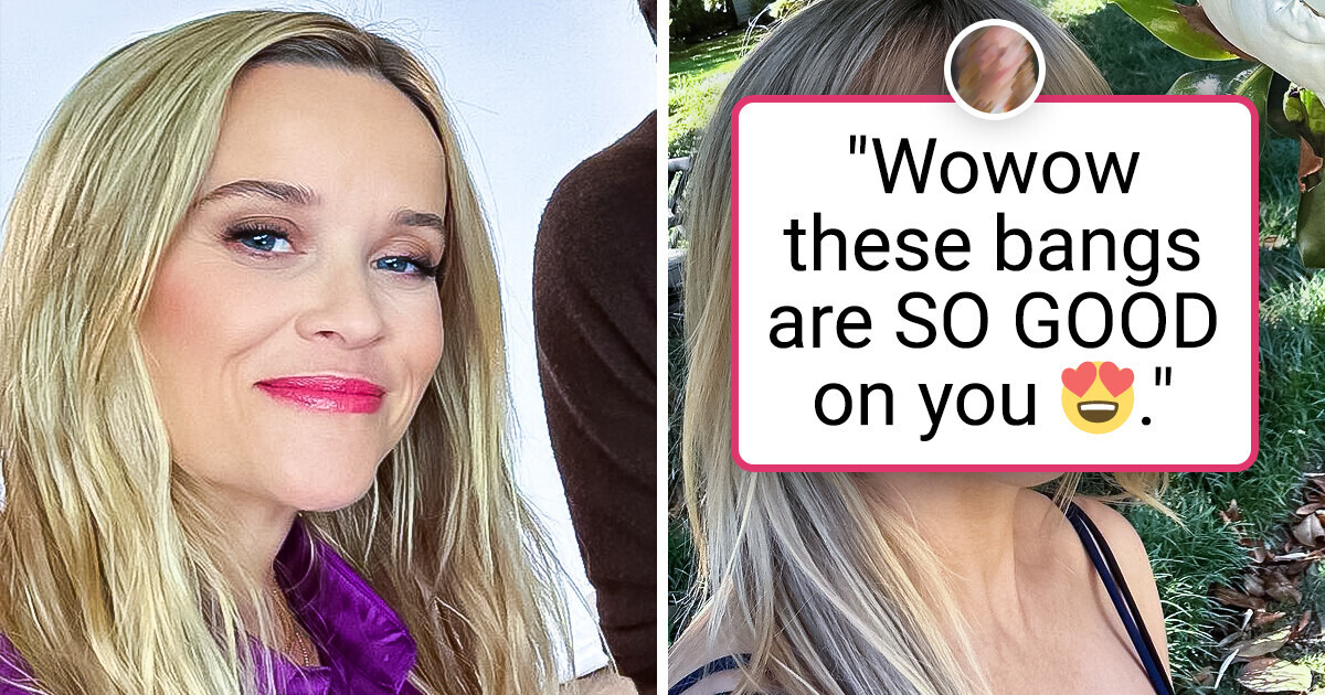 Reese Witherspoon Makes a Bold Move by Getting Bangs Following Her Divorce