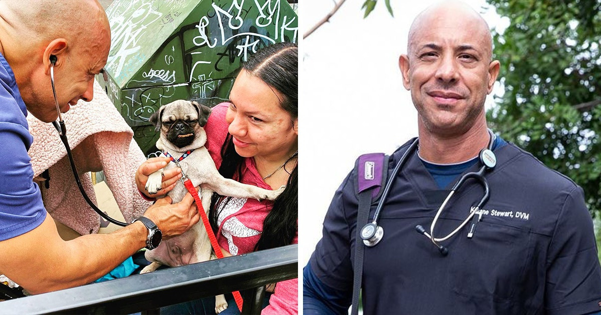 This Veterinarian Drives Around California and Helps Homeless People’s Pets for Free