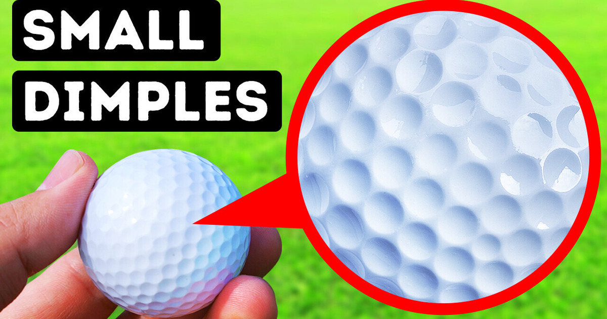 The Reason Why Golf Balls Have Bumps