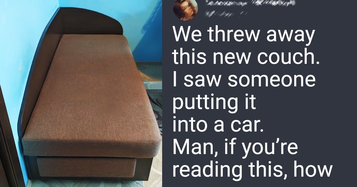 20 Things People Threw Away and Someone Else Happily Took Them 20 Things People Threw Away and Someone Else Happily Took Them