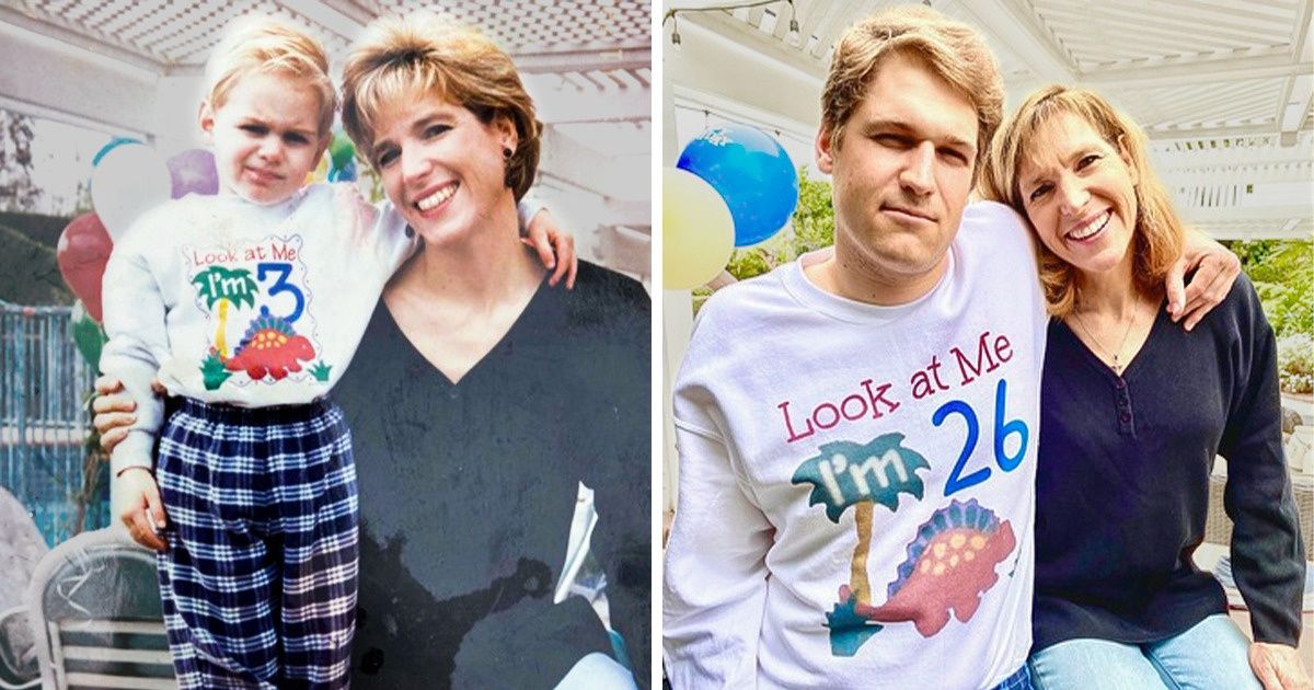 20 People Recreated Their Childhood Photos, and the Whole Internet Liked Them