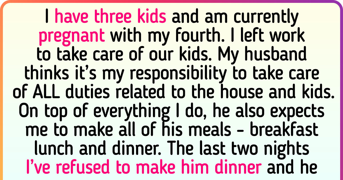 I Refused to Cook All Three Meals of the Day to My Husband, and His Reaction Shocked Me