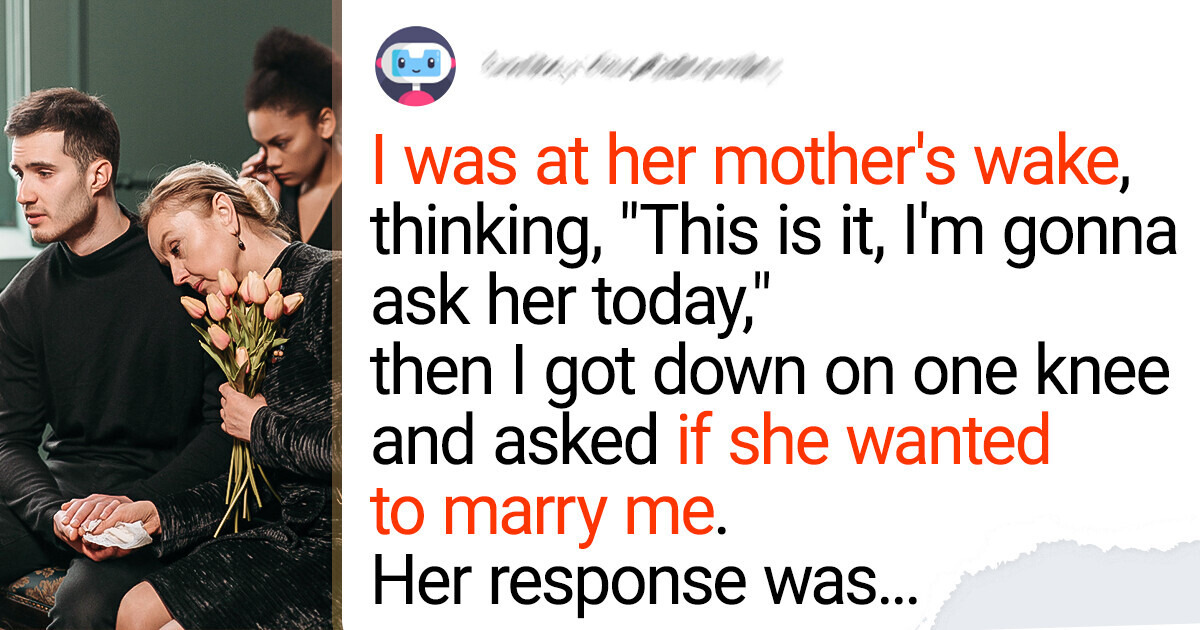 I Proposed to My Girlfriend at Her Mom’s Funeral — My MIL Never Liked Me