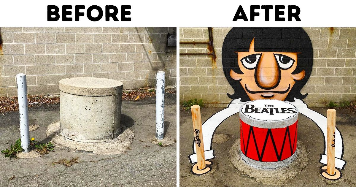 An NYC Artist Is Adding His Magical Touch to Dull Street Objects and It’s Inspiring An NYC Artist Is Adding His Magical Touch to Dull Street Objects and It’s Inspiring
