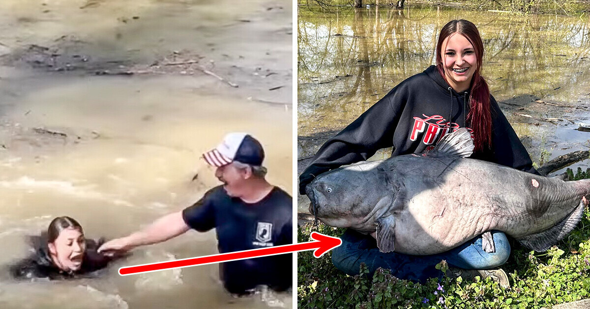 A Girl, 15, Who Caught a 101-lb Catfish Alone, Breaks Societal Limitations in Sport Fishing A Girl, 15, Who Caught a 101-lb Catfish Alone, Breaks Societal Limitations in Sport Fishing