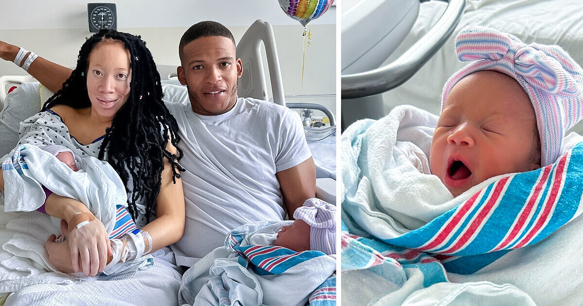 Family Combo: Couple Who Were Born on the Same Day Have Twins on Their Birthday Family Combo: Couple Who Were Born on the Same Day Have Twins on Their Birthday