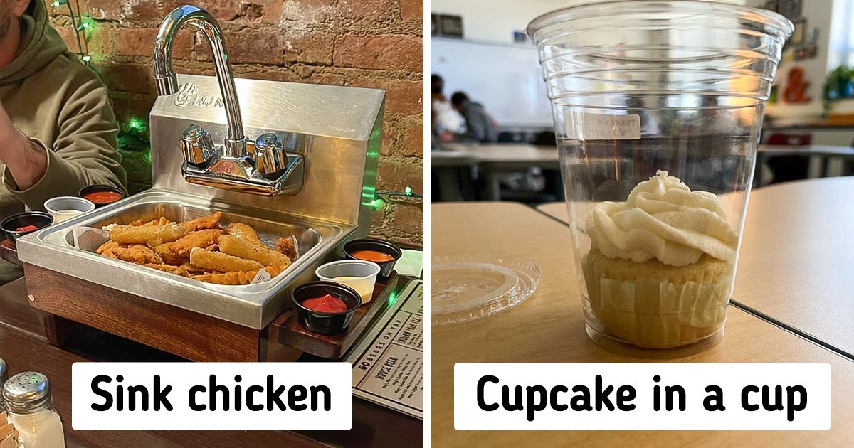 16 Times Restaurants Refused to Use Plates for Their Food, and the Results Are Hilarious