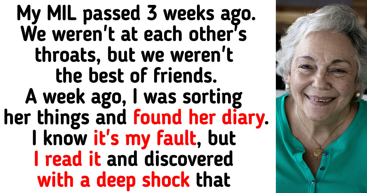 I Found My Deceased MIL’s Diary and Learned a Bitter Family Secret, I’m Devastated I Found My Deceased MIL’s Diary and Learned a Bitter Family Secret, I’m Devastated