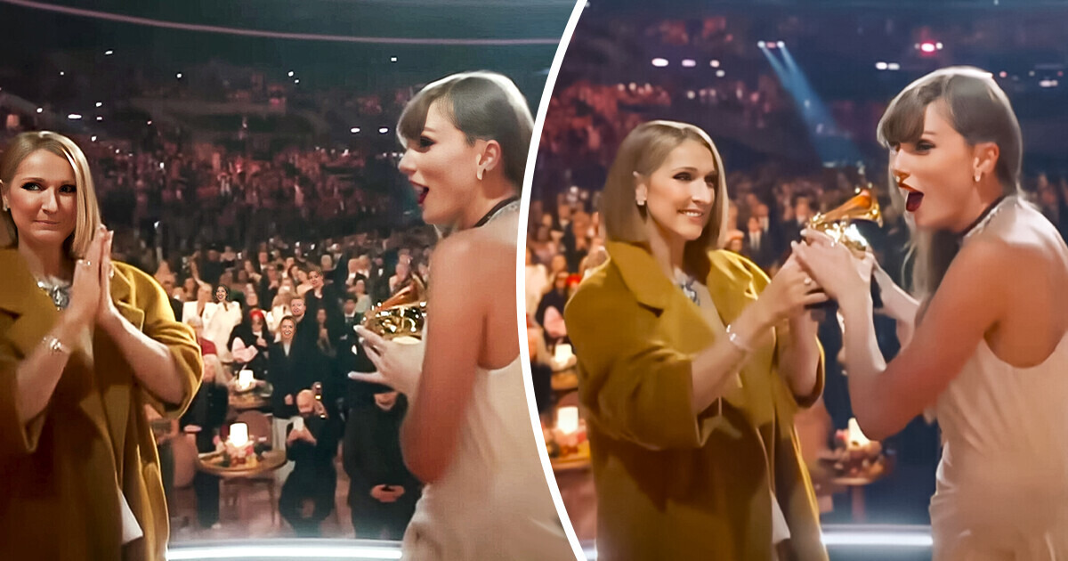 Taylor Swift Slammed for “Ignoring” Céline Dion Onstage Taylor Swift Slammed for “Ignoring” Céline Dion Onstage
