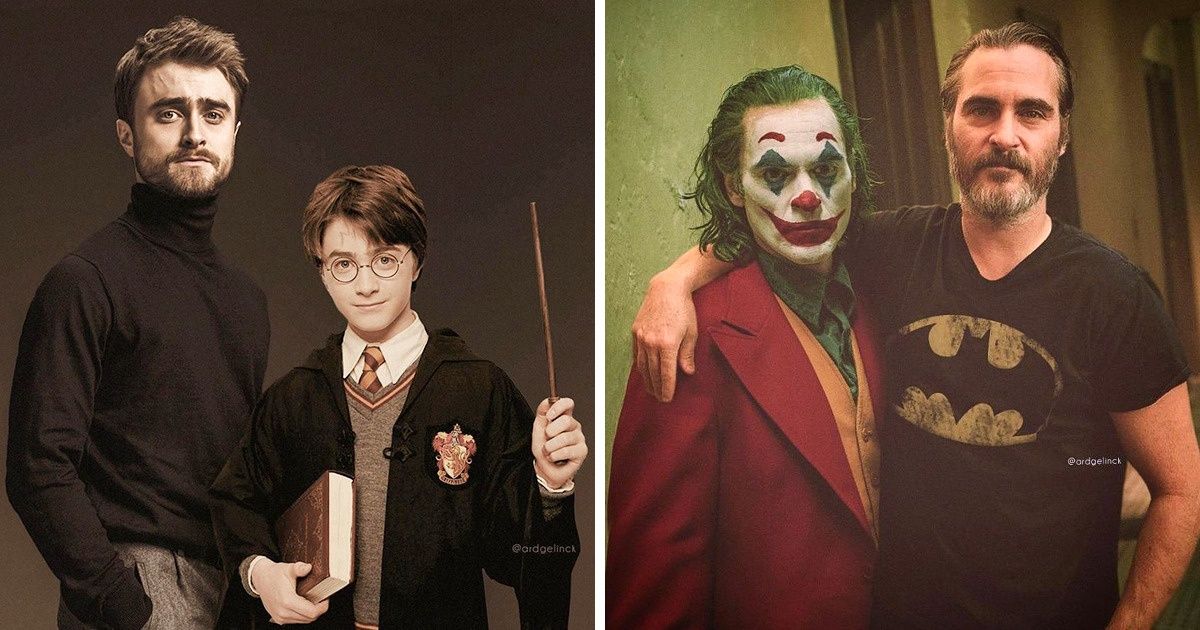 An Artist Photoshops Actors Next to Their Iconic Roles, and We Want to Re-Watch These Films Immediately An Artist Photoshops Actors Next to Their Iconic Roles, and We Want to Re-Watch These Films Immediately