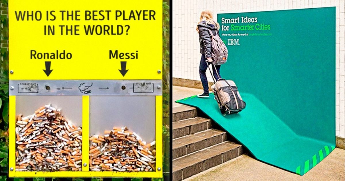 28 Outdoor Advertisements That Take Care of Their Customers
