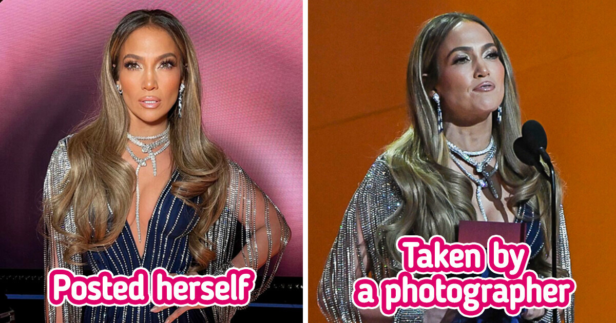 We Compared Celebrity Social Media Images with Their Unaltered Photos Taken by Photographers on the Same Day