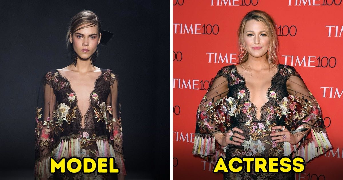 17 Stunning Runway Outfits That Look Very Different on Celebrities and Models