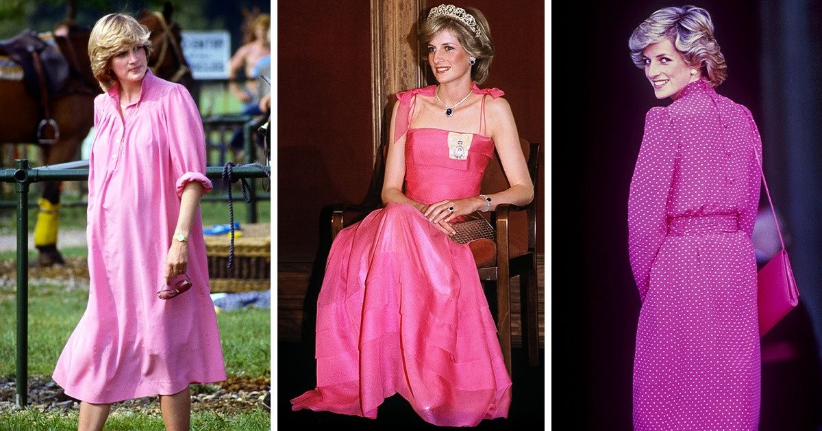 From Blush to Fuchsia: 25+ Outfits That Prove Princess Diana Was in Love With the Color Pink