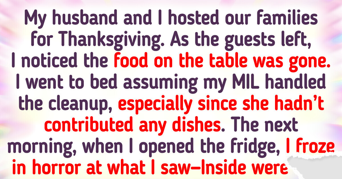 I Refuse to Host Christmas After My MIL’s Suspicious Behavior on Thanksgiving I Refuse to Host Christmas After My MIL’s Suspicious Behavior on Thanksgiving