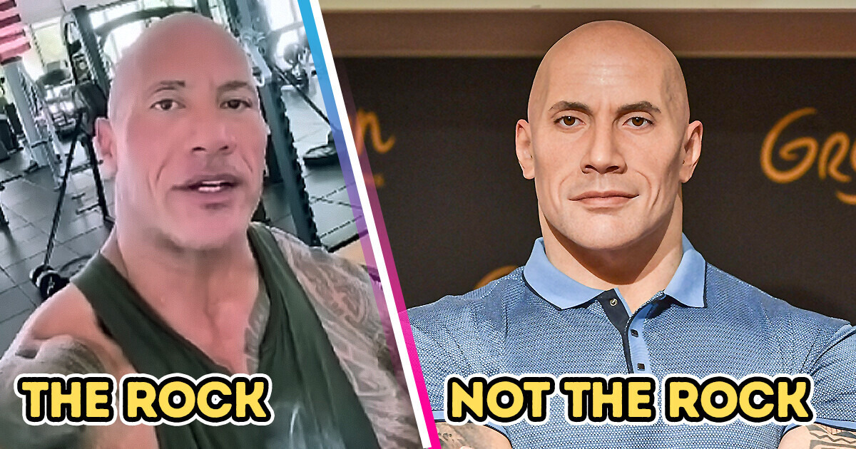 The Rock’s New Wax Figure Was Revealed and People Are Making Fun of It The Rock’s New Wax Figure Was Revealed and People Are Making Fun of It