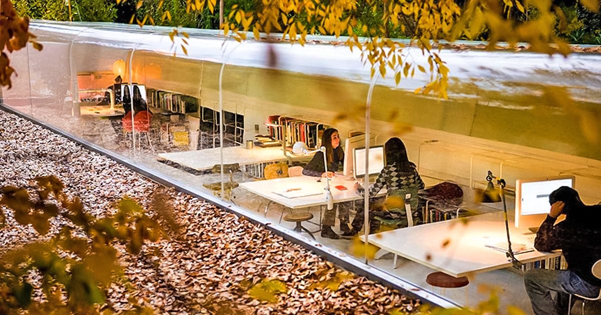 7 Cool Office Spaces That Can Make You Change Your Job
