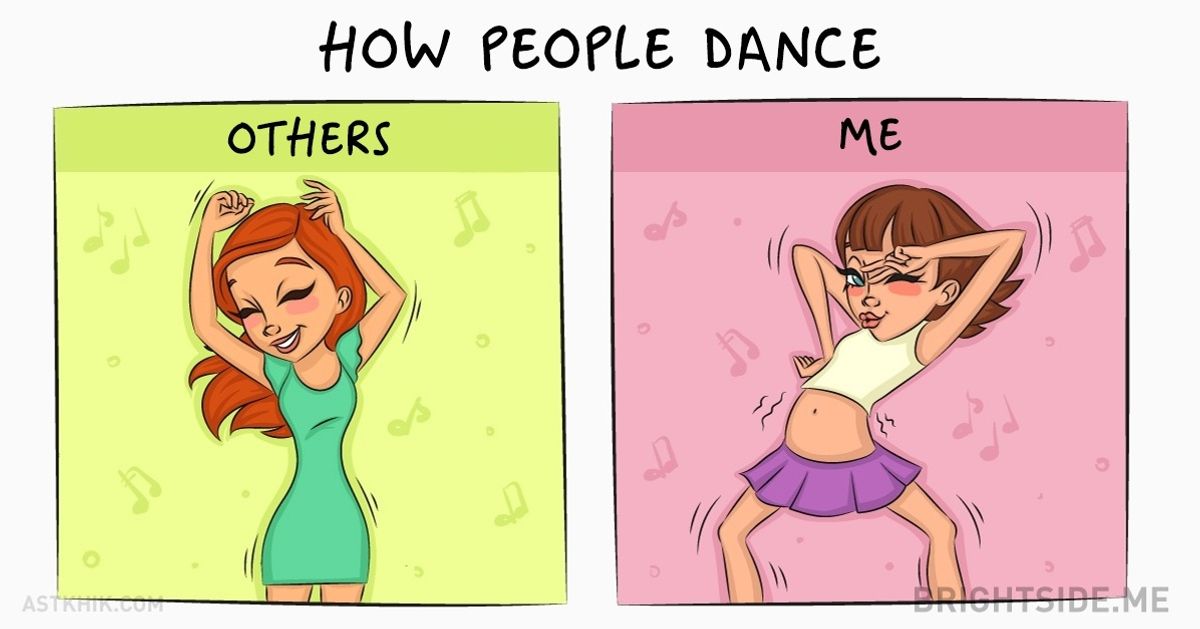 Normal People Vs. Me: 9 Amusingly Truthful Comic Strips Normal People Vs. Me: 9 Amusingly Truthful Comic Strips