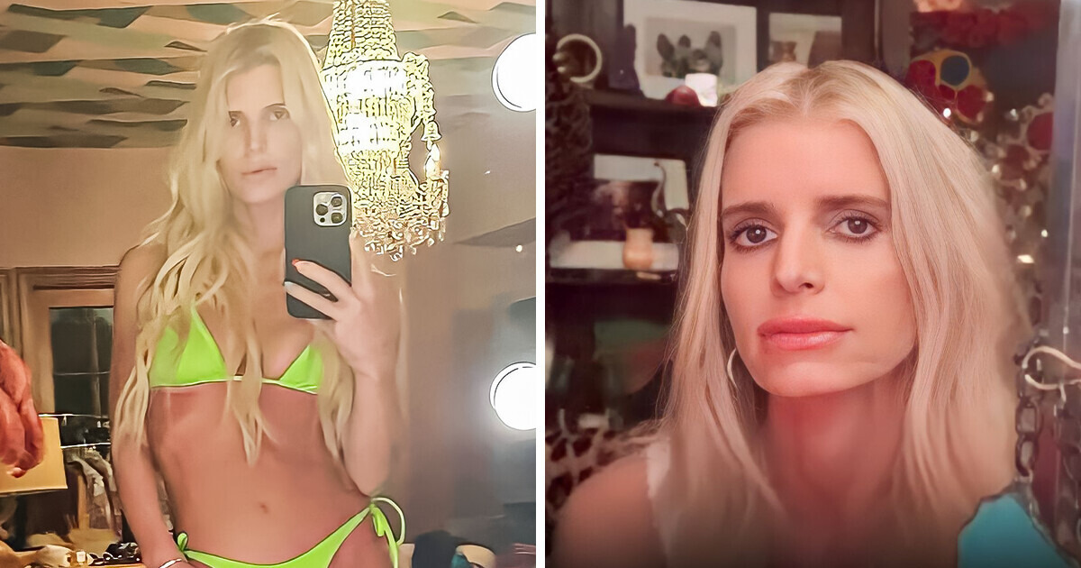 Jessica Simpson's Lime-Green Skims Bikini on Instagram
