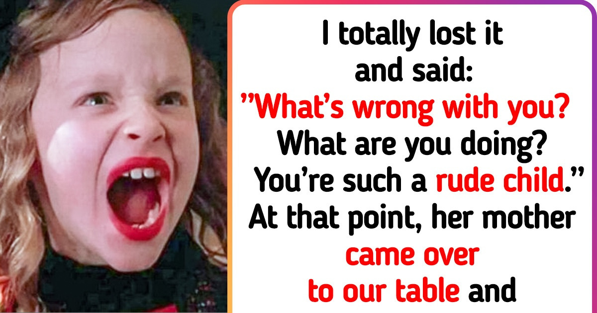 A Woman Confronts The Mother Of Noisy Toddlers In A Fancy Restaurant 