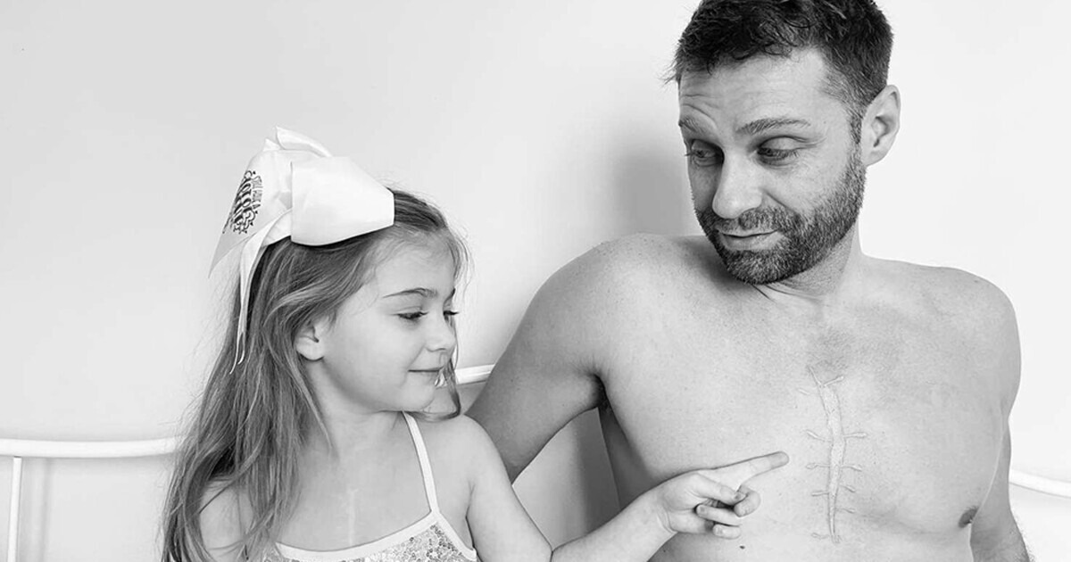 Dad Gets Tattoo to Match His 4-Year-Old Daughter’s Heart Surgery Scar (Photos)