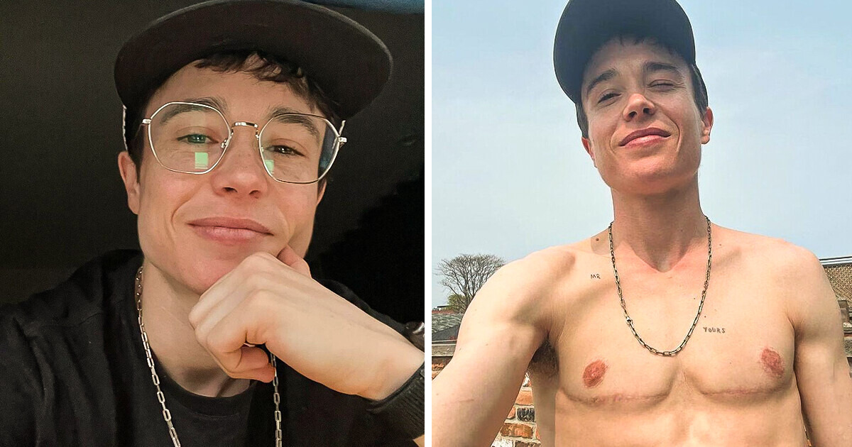 Elliot Page Shares a Shirtless Photo on Instagram to Celebrate the Joy He Feels in His Body Elliot Page Shares a Shirtless Photo on Instagram to Celebrate the Joy He Feels in His Body