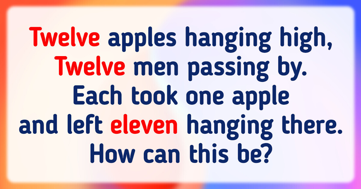 11 Viral Riddles Guaranteed to Keep You Up All Night
