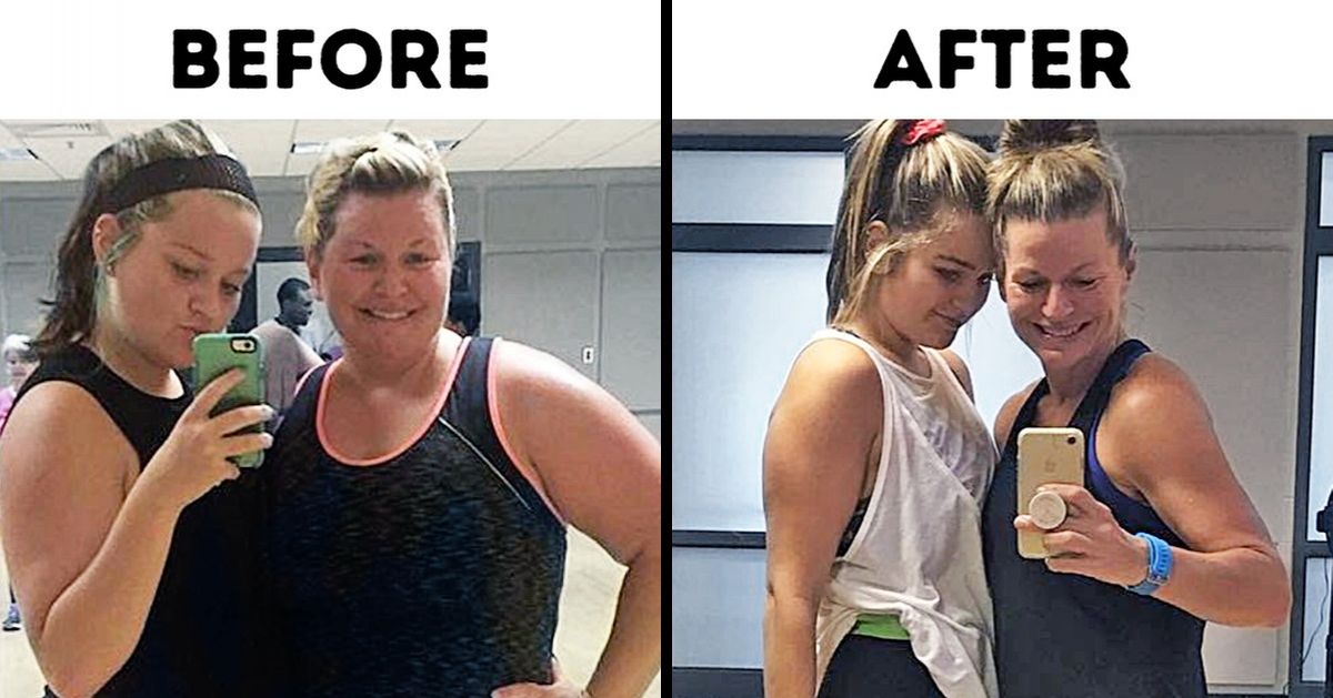 Mom and Daughter Lose Nearly 200 Pounds by Doing an ’80s Dance Mom and Daughter Lose Nearly 200 Pounds by Doing an ’80s Dance