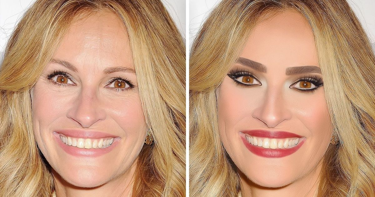 What 15 Celebs Would Look Like If They Had the Perfect “Instagram Face” What 15 Celebs Would Look Like If They Had the Perfect “Instagram Face”