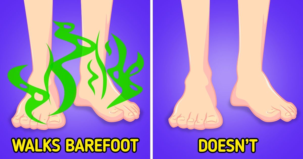 Why You Shouldn't Walk Around Barefoot
