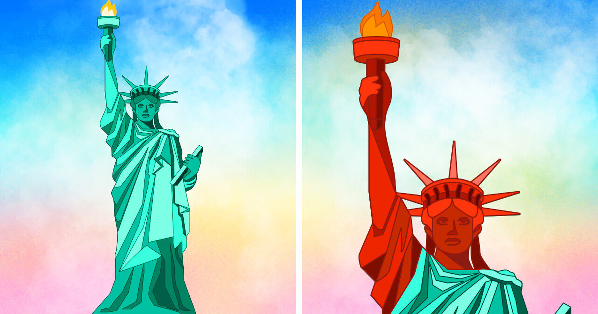 The Statue of Liberty Wasn’t Always Green The Statue of Liberty Wasn’t Always Green