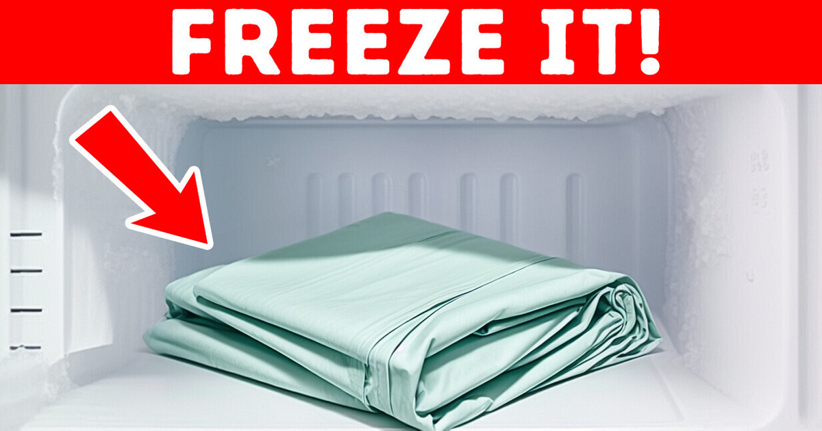 Freeze Your Bed Sheets + 30 Tips for a Happy Summer