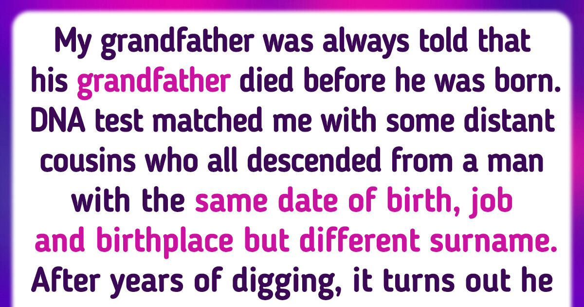 14 People Who Did a DNA Test and Went From Curiosity to Horror 14 People Who Did a DNA Test and Went From Curiosity to Horror