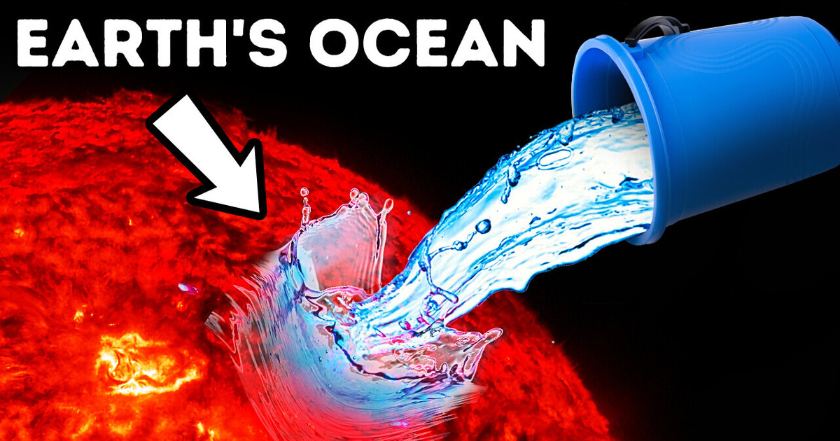 What Happens If We Pour ALL Earth’s Water on the Sun