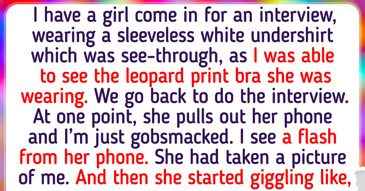 15+ Ridiculous Job Interviews That Hiring Managers Are Unlikely to Ever Forget 15+ Ridiculous Job Interviews That Hiring Managers Are Unlikely to Ever Forget